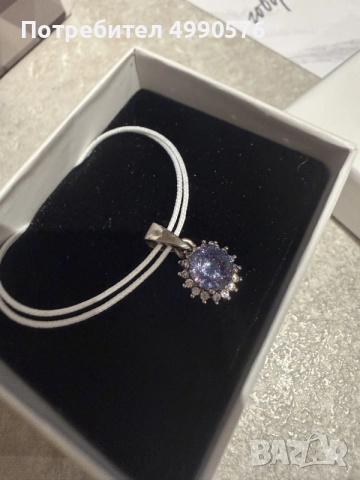 Сребърно колие GOTO Diamond с циркони – 925 проба, идеален коледен подарък