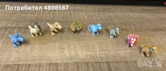 Играчки от Kinder Surprise: Natoons, Dino, Disney Playmobile и други.