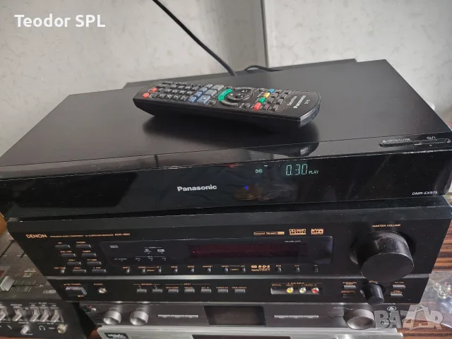 Panasonic DVD recorder , снимка 14 - Плейъри, домашно кино, прожектори - 56733983