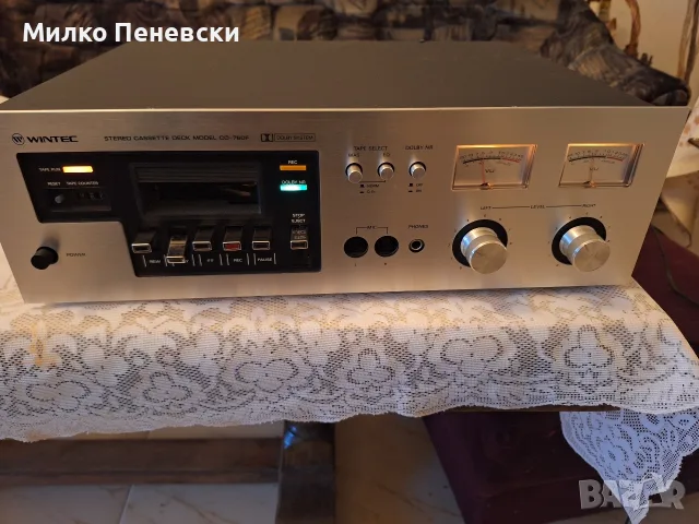 WINTEC CD 760F.VINTAGE STEREO CASSETTE DECK.