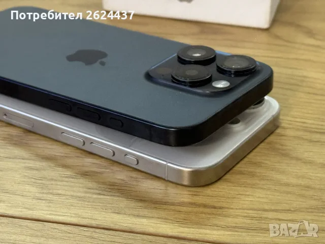 Бартер iPhone 15 pro 128gb  white 100% 0 cycle, снимка 5 - Apple iPhone - 56576157