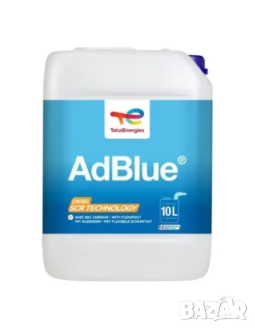 Течност AdBlue за SCR системи на дизелови двигатели – TotalEnergies 10 л