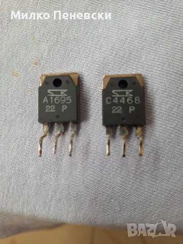 SANKEN POWER TRANSISTORS.MADE IN JAPAN. A1695/C4468. 100w,140V,10A.
