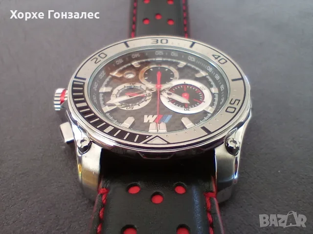 BMW M Carbon Chronograph, 45mm, снимка 4 - Мъжки - 56721364