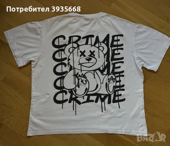 Тениска “Crime”, снимка 2 - Тениски - 56662970