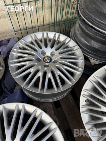 джанти 17 цола эа Alfa romeo, снимка 4 - Гуми и джанти - 56620365