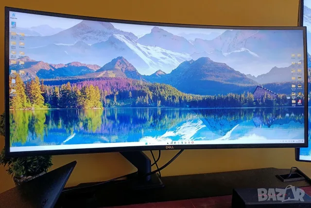 Dell UltraSharp U3421WE 34" извит IPS USB-C 90W + рамо + гаранция