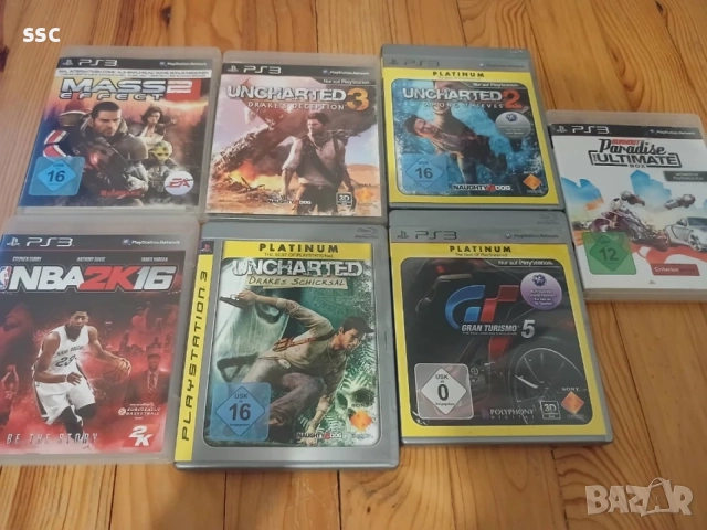 PS3 дискове игри