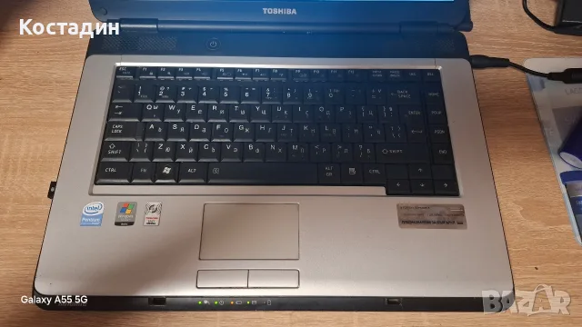 Лаптоп TOSHIBA  SATELLITE L300, снимка 5 - Лаптопи за дома - 56635380