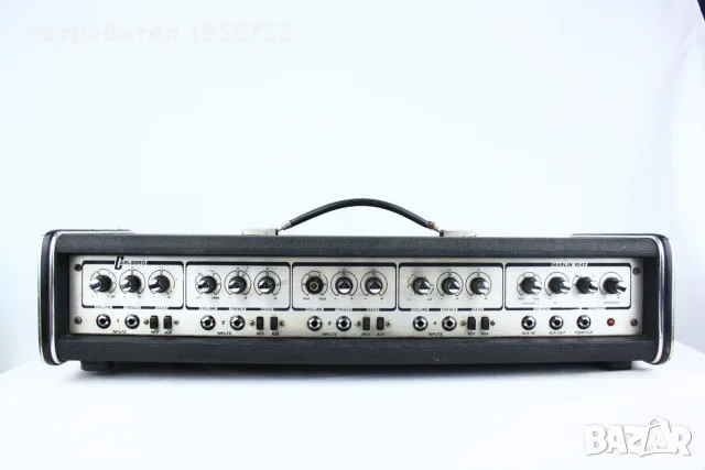 Carlsbro Marlin 1042 4-канален PA Mixer Amplifier reverb