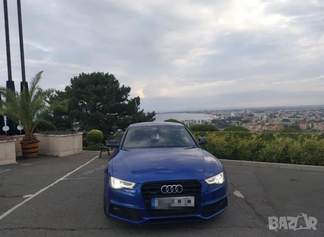 Продавам синьо Audi A5 , снимка 2 - Автомобили и джипове - 56602632