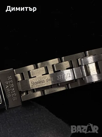 Дамски часовник Hermes Pullman Ladies Date Gun Black, снимка 5 - Дамски - 56600775