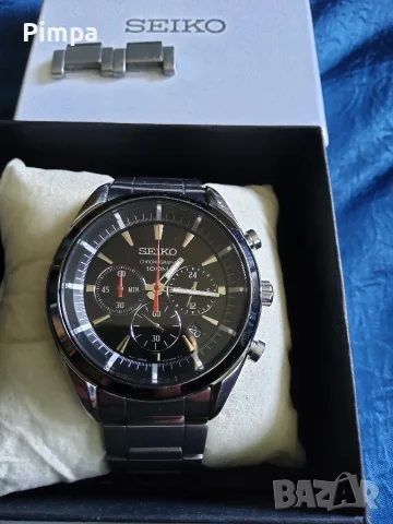 Seiko 6t63 00h0 chronograph часовник 