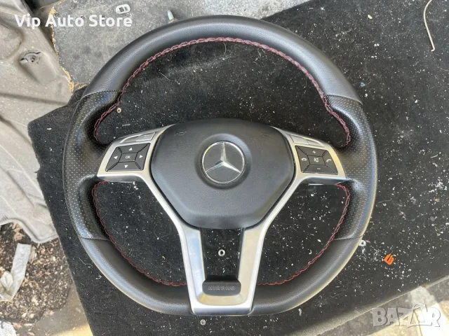 AMG волан Mercedes W204 W212 – претапициран, реални снимки