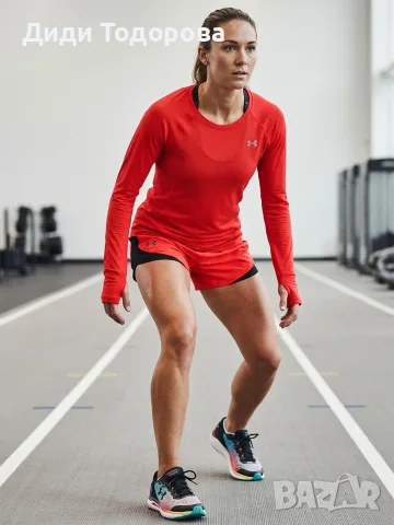 Дамска спортна блуза / термо блуза Under Armour Threadborne (HeatGear)