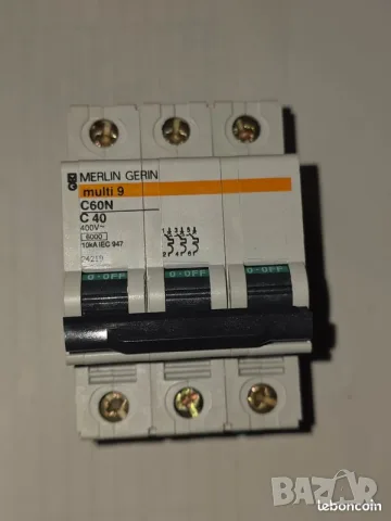 merlin gerin multi 9 c60n c40