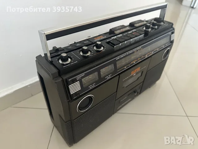 Hitachi 5190 ER Japan boombox , снимка 4 - Радиокасетофони, транзистори - 56716690