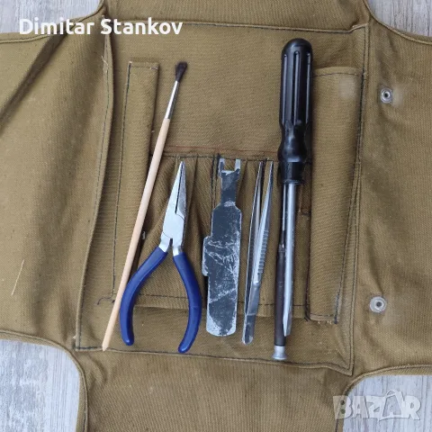 Стар военнен ремонтен комплект , снимка 5 - Друга електроника - 56586879