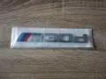 BMW M30d сребриста емблема, снимка 1