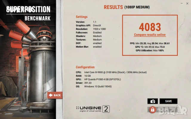 Професионална видео карта Nvidia Quadro P1000, снимка 6 - Видеокарти - 56624474