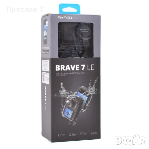 AKASO Brave 7 LE - Екшън камера НОВА