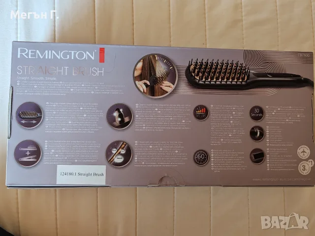 Ел четка за коса Remington , снимка 5 - Преси за коса - 56600194