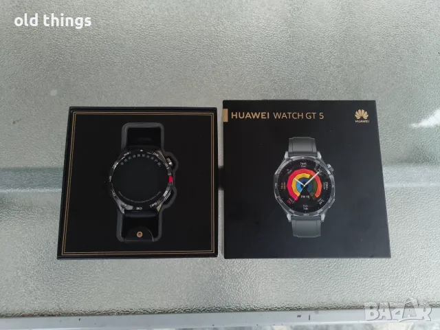 Смарт часовник HUAWEI WATCH GT5 black VLI-B19,ръчен часовник