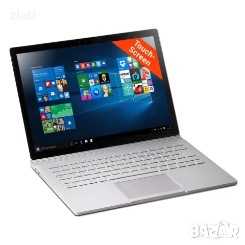 Таблет и Лаптоп 2в1 Microsoft Surface Book i7-6600U/16GB/NVMe 1TB/резолюция 3000x2000 с Нова Батерия