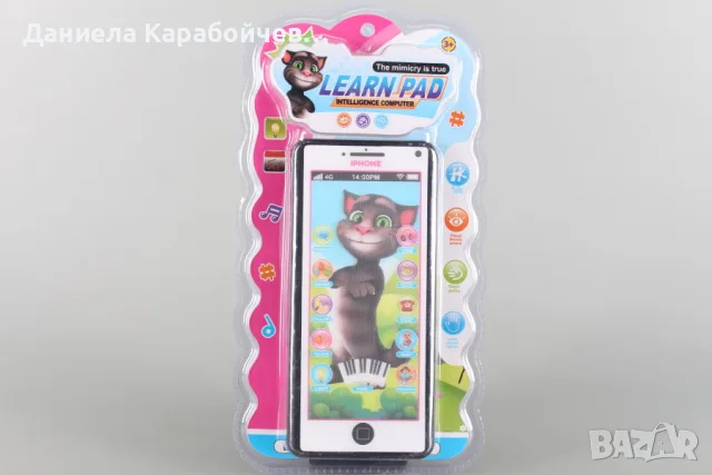 Смарт телефон с тъч бутони (на говорещия котарак Том/My Talking Tom)