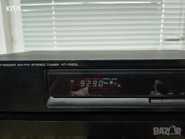 Тунер KENWOOD KT-1020, снимка 4 - Ресийвъри, усилватели, смесителни пултове - 56700157