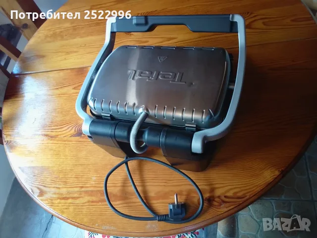 Интелигентен грил  скара Тефал 2000w., снимка 6 - Скари - 56666176