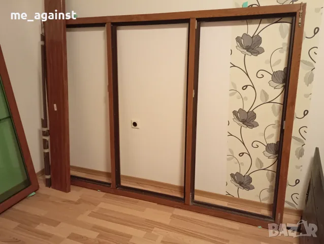 PVC дограма цвят венге 