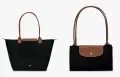 НОВА Longchamp – класическа, черна, L, дълги дръжки, снимка 16