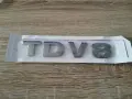 Range Rover TDV8 сребрист гланц емблема, снимка 4