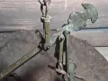 Стар Бронзов Кантар Паланца с Топуз, снимка 2