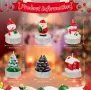 12 коледни ароматни свещи, снимка 4
