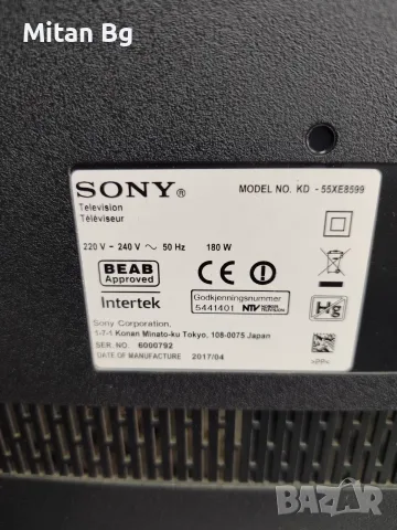 KD-55XE8599 Main boaд 1-980-832-11, снимка 5 - Части и Платки - 56737222