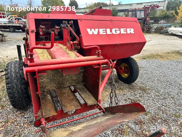 Балировачка/сламопреса Welger ap45, снимка 3 - Селскостопанска техника - 56629582