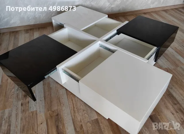 Квадратна холна маса, снимка 5 - Маси - 56620468