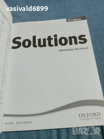 "SOLUTIONS - OXFORD", снимка 4 - Чуждоезиково обучение, речници - 56601203