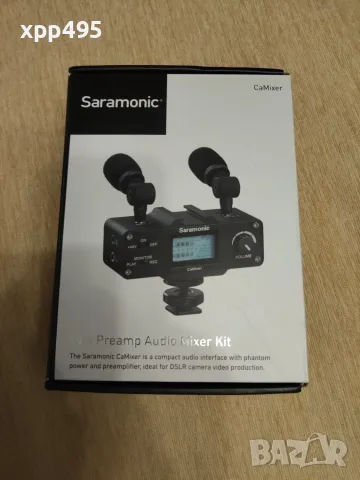 Saramonic CaMixer аудио миксер с фантомно сключване XLR