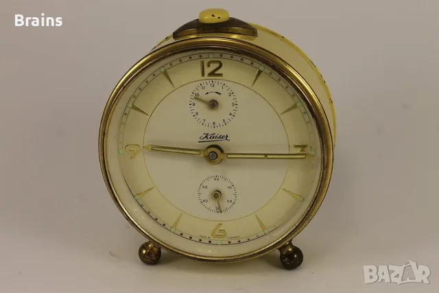 Стар Немски Будилник KAISER От 1950-те 