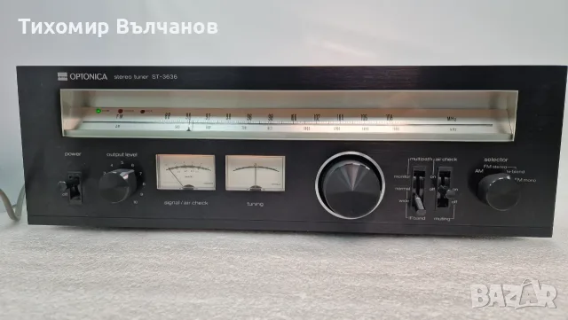Sharp Optonica ST-3636 Tuner, снимка 6 - Ресийвъри, усилватели, смесителни пултове - 53766816