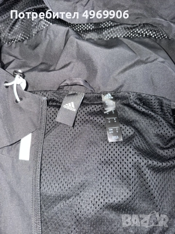 Adidas ветровка, снимка 3 - Спортни дрехи, екипи - 56562660
