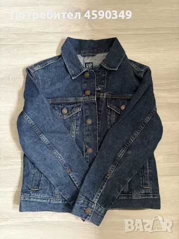 Оригинално детско дънково яке GAP Denim - размер L (10 години)
