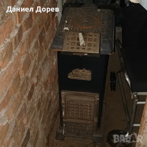 Чугунена ретро печка Балкан
