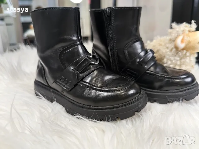 Боти Zara, черни, размер 26
, снимка 6 - Детски боти и ботуши - 56554828