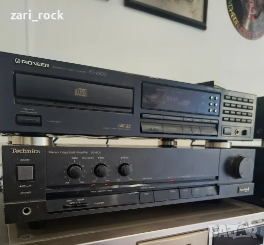 Усилвател Technics SU 600 и  Cd Pioneer Pd 6700, снимка 3 - Ресийвъри, усилватели, смесителни пултове - 56599034