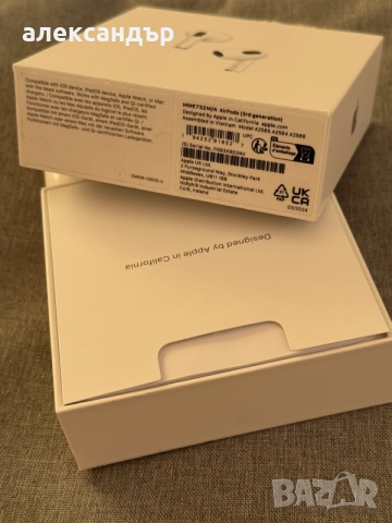 AirPods 3 слушалки, снимка 6 - Слушалки, hands-free - 56570926