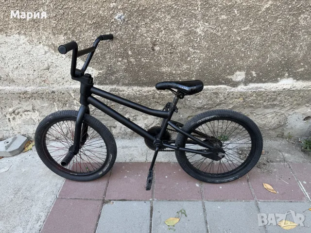 BMX колело черно